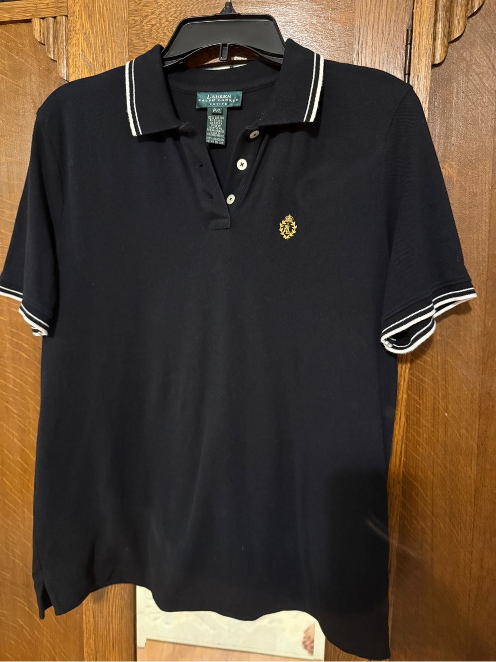 Lauren Ralph Lauren Women’s Black Polo - P/L